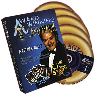 Award Winning Card Magic (5 DVD Set) by Martin Nash - DVD Award Winning Card Magic (5 DVD Set) by Martin Nash - DVD