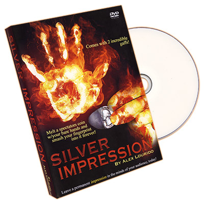 Silver Impression (UK 10p with DVD) by Alex Lourido - Trick Silver Impression (UK 10p with DVD) by Alex Lourido - Trick