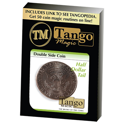 Double Side Half Dollar (Tails)(D0077) by Tango - Trick