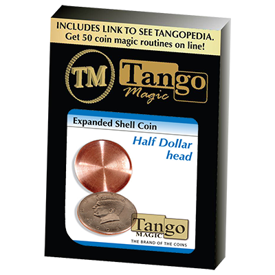 Expanded Shell Half Dollar (Head) D0001 by Tango - Trick