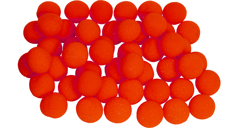 1.5 inch Super Soft Sponge Balls (Red) Bag of 50 - Gosh - Click Image to Close