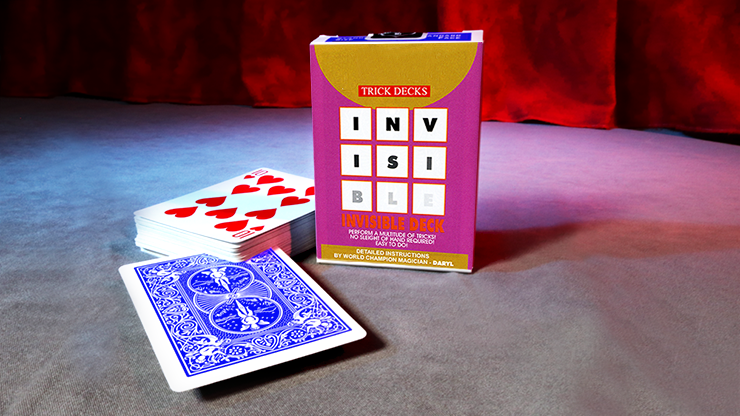 Invisible Deck Bicycle Mandolin (Blue) - Click Image to Close