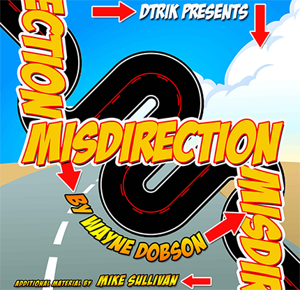 Misdirection (Book and Online Instructions) by Wayne Dobson - Book - Click Image to Close