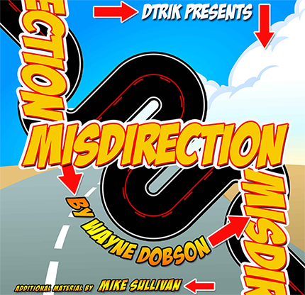 Misdirection (Book and Online Instructions) by Wayne Dobson - Book