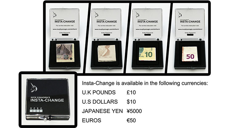 Insta-Change (Pound) by Nicholas Einhorn - Trick