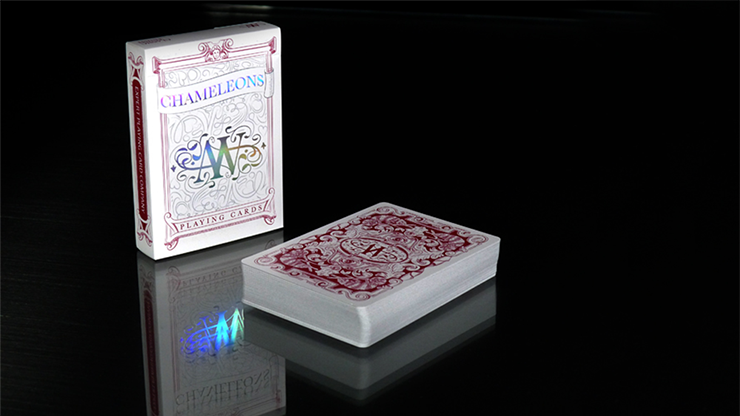 Chameleon Playing Cards (Blue) by Expert Playing Cards - Click Image to Close