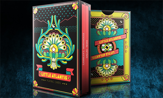 Bicycle Little Atlantis Day Playing Cards - Click Image to Close