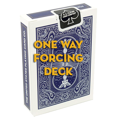 Mandolin Blue One Way Forcing Deck (jd) - Click Image to Close