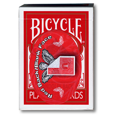 Blank Face 809 Mandolin Back (Red Back) by USPCC
