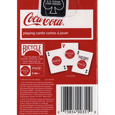 Coke Playing Cards (6 PACK) by USPCC