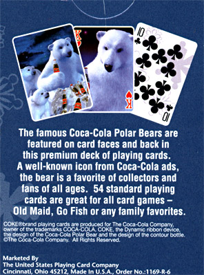 Coke Playing Cards (6 PACK) by USPCC