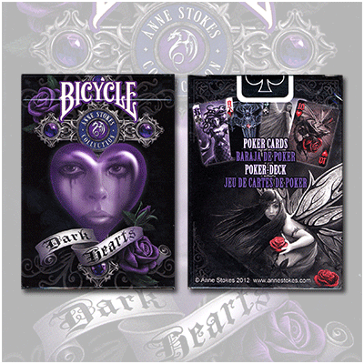 Anne Stokes Dark Hearts Cards by USPCC - Click Image to Close