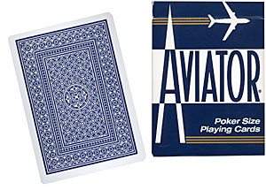 Cards Aviator Poker size (Blue) - Click Image to Close