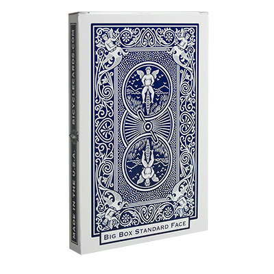 Big Bicycle Cards (Jumbo Bicycle Cards, Blue)