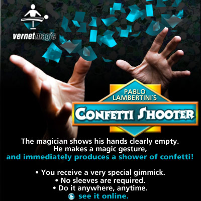 Confetti Shooter by Vernet Magic - Trick - Click Image to Close