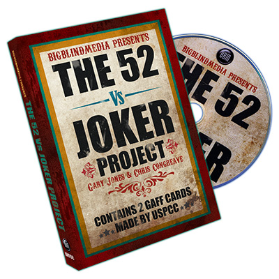 The 52 vs Joker Project by Gary Jones & Chris Congreaves - DVD - Click Image to Close
