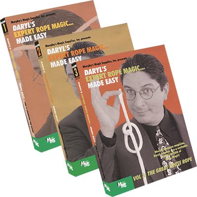 Expert Rope Magic Made Easy (3 volume set) by Daryl & Murphy's Magic Supplies - DVD - Click Image to Close