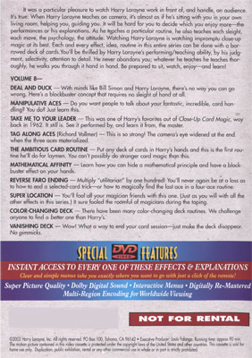 Lorayne Ever! Volume 8 by Harry Lorayne - DVD
