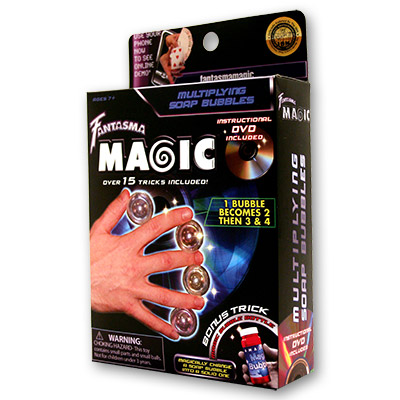 Multiplying Soap Bubbles by Magick Balay and Fantasma Magic - DVD - Click Image to Close