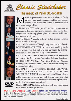 Classic Studebaker by Peter Studebaker - DVD