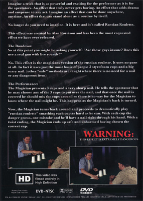 Russian Roulette by Eric James and Alan Rorrison - DVD