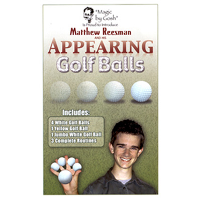 Appearing Golf Balls by Goshman and Matthew Reesman - Trick - Click Image to Close