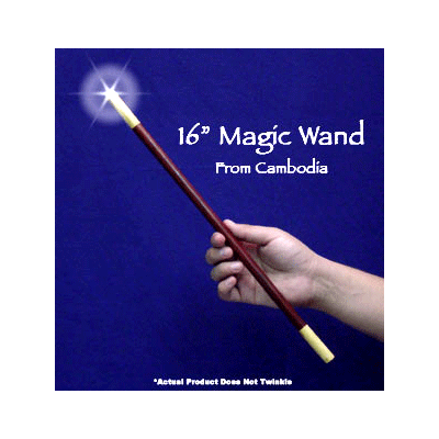 Magic Wand 16 inch E xotic Woods - Trick - Click Image to Close