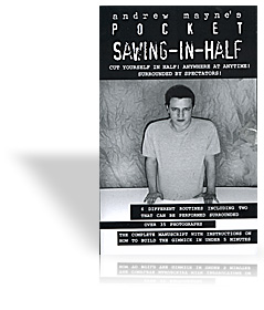 Pocket Sawing-In-Half by Andrew Mayne - Book