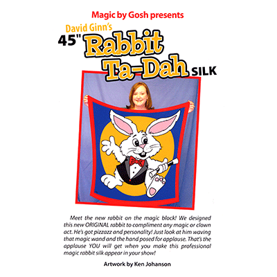 Rabbit Ta-Dah Silk (45 inch) by Goshman - Tricks - Click Image to Close