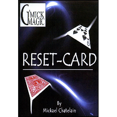 Reset Card (RED) by Mickael Chatelain - Trick - Click Image to Close