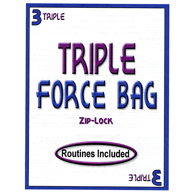 Triple Force ZIP LOCK Bag - Trick - Click Image to Close